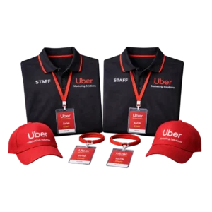 Uber Marketing Solutions Custom Event Uniforms